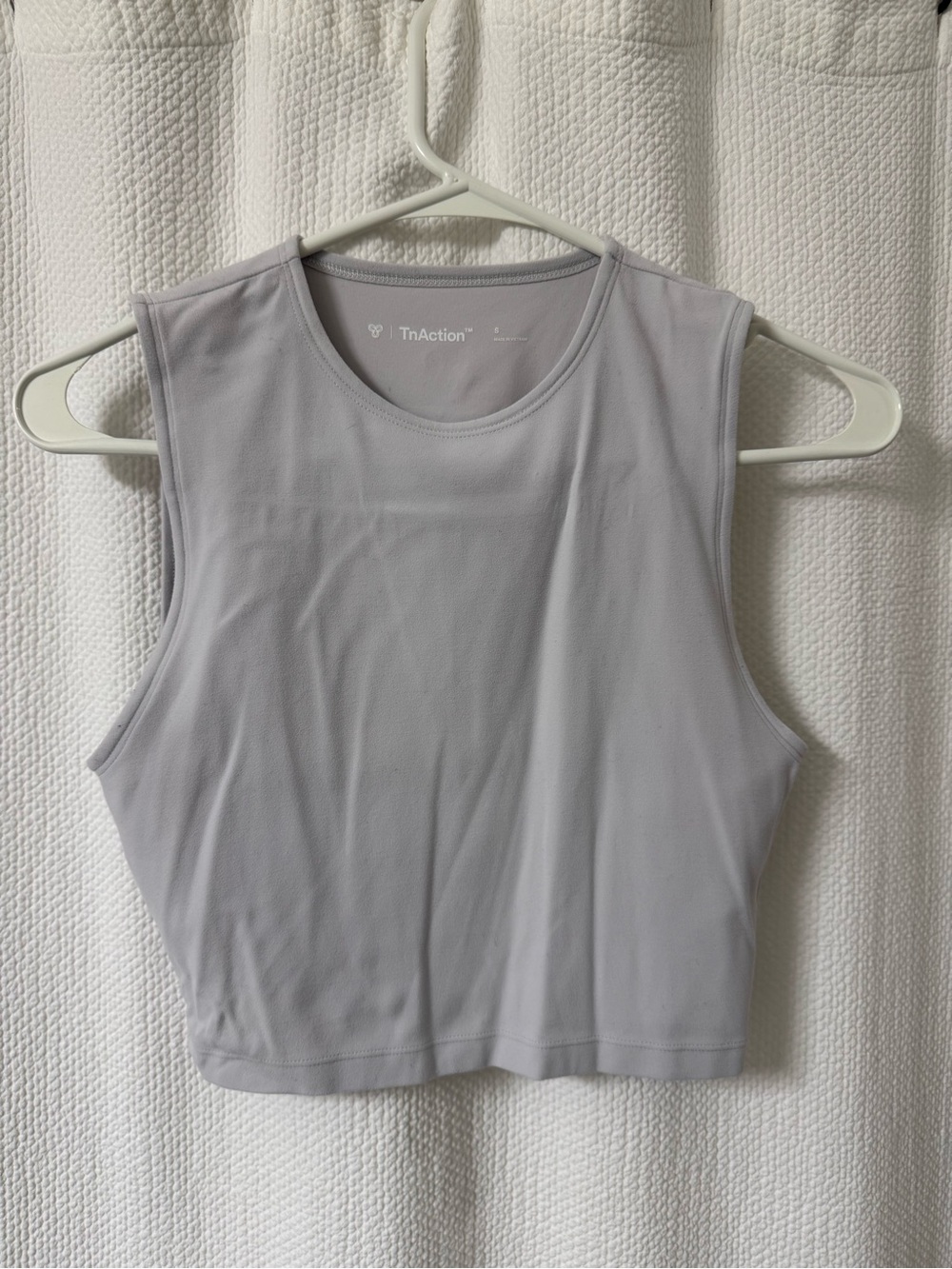 Aritizia Tna action Women's Light Gray Cropped Athletic Tank